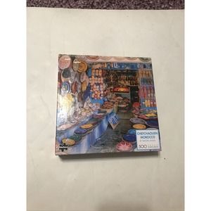 Chefchaouen Morocco Puzzle 500 Piece Market 33800 Style 3818